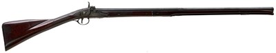 Lot 596 - A 16-BORE SPANISH BARRELLED TAKE-DOWN SPORTING GUN BY SMITH?