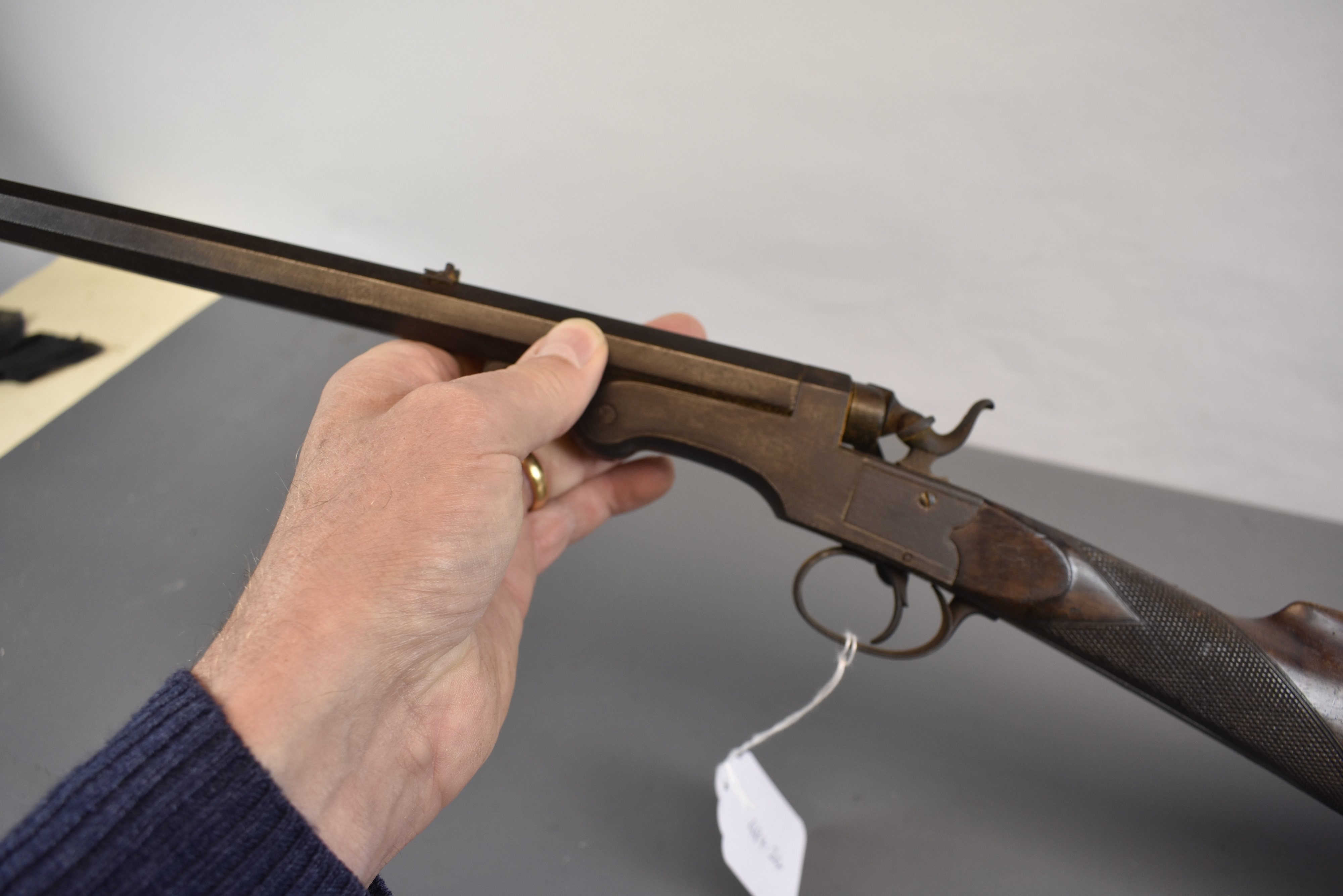 Lot 598 - A .380 CALIBRE NEEDLEFIRE ROOK RIFLE BY