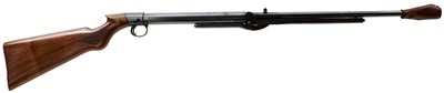 Lot 399 - AN ANTIQUE .22 CALIBRE BSA STANDARD AIR RIFLE