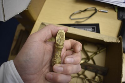 Lot 489 - A SELECTION OF GUN SPARES