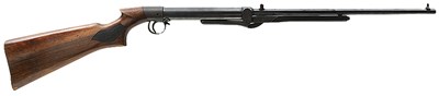 Lot 408 - A GOOD .177 CALIBRE ANTIQUE BSA STANDARD AIR RIFLE