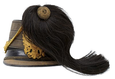 Lot 764 - A FIRST WAR PERIOD AUSTRIAN OFFICER'S SHAKO