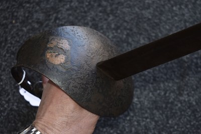 Lot 589 - AN 1845 PATTERN BRITISH NAVAL CUTLASS