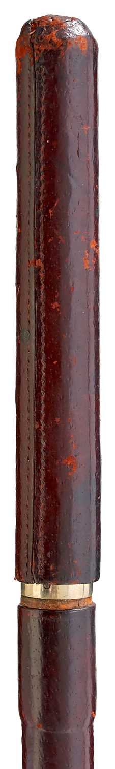 Lot 897 - AN EARLY 20TH CENTURY SWAGGER SWORD STICK OR BATON BY SWAINE & ADENEY LTD