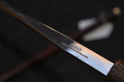 Lot 897 - AN EARLY 20TH CENTURY SWAGGER SWORD STICK OR BATON BY SWAINE & ADENEY LTD
