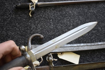 Lot 788 - A SWEDISH MODEL 1896 KNIFE BAYONET