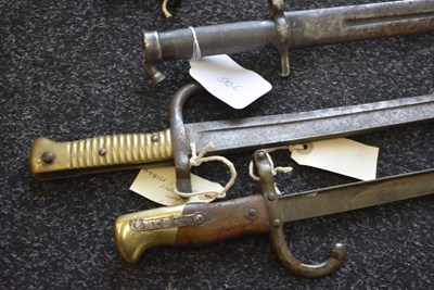 Lot 788 - A SWEDISH MODEL 1896 KNIFE BAYONET