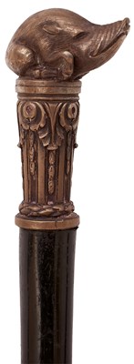 Lot 931 - A VICTORIAN GENTLEMAN'S WALKING STICK