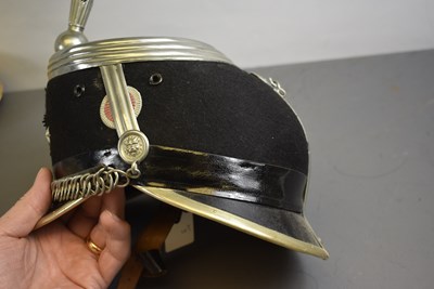 Lot 765 - A SWISS MODEL 1898 DRAGOON'S SHAKO