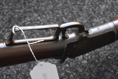 Lot 376 - A .32 RIMFIRE OBSOLETE CALIBRE MARLIN MODEL 1892 LEVER ACTION RIFLE