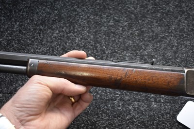 Lot 376 - A .32 RIMFIRE OBSOLETE CALIBRE MARLIN MODEL 1892 LEVER ACTION RIFLE