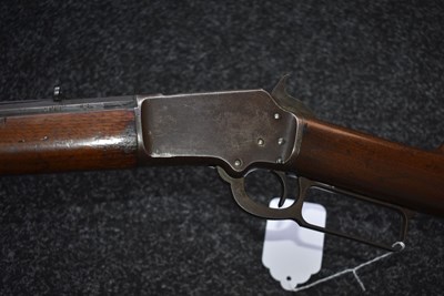 Lot 376 - A .32 RIMFIRE OBSOLETE CALIBRE MARLIN MODEL 1892 LEVER ACTION RIFLE