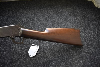 Lot 376 - A .32 RIMFIRE OBSOLETE CALIBRE MARLIN MODEL 1892 LEVER ACTION RIFLE