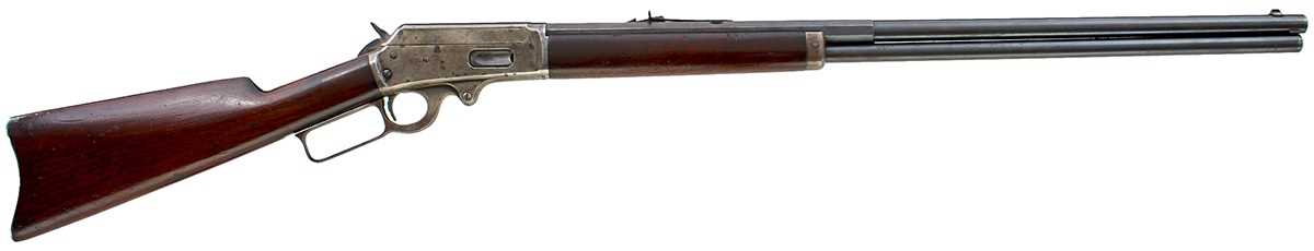 Lot 377 - A .32 RIMFIRE OBSOLETE CALIBRE MARLIN MODEL 1893 LEVER ACTION RIFLE