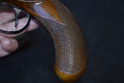 Lot 333 - A CASED PAIR OF .650 CALIBRE PERCUSSION OFFICER'S OR TRAVELLING PISTOLS BY WESTLEY RICHARDS