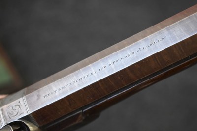 Lot 333 - A CASED PAIR OF .650 CALIBRE PERCUSSION OFFICER'S OR TRAVELLING PISTOLS BY WESTLEY RICHARDS