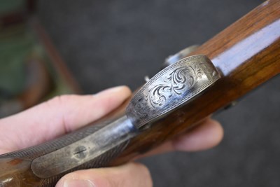 Lot 333 - A CASED PAIR OF .650 CALIBRE PERCUSSION OFFICER'S OR TRAVELLING PISTOLS BY WESTLEY RICHARDS