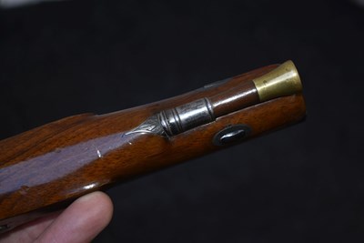 Lot 333 - A CASED PAIR OF .650 CALIBRE PERCUSSION OFFICER'S OR TRAVELLING PISTOLS BY WESTLEY RICHARDS