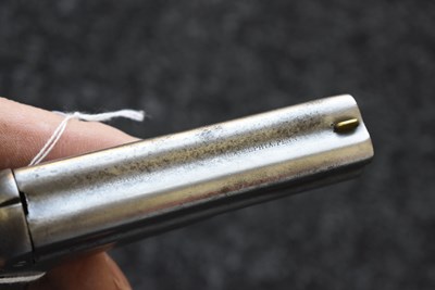 Lot 261 - A .30 RIMFIRE SHARPS FOUR-SHOT DERINGER PISTOL