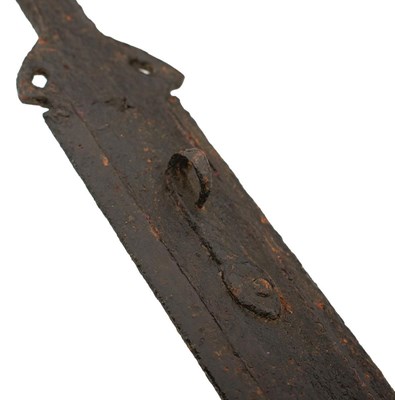 Lot 627 - A RARE IRON AGE LA TENE CULTURE SWORD AND SCABBARD
