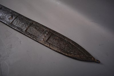 Lot 627 - A RARE IRON AGE LA TENE CULTURE SWORD AND SCABBARD