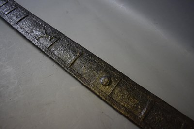 Lot 627 - A RARE IRON AGE LA TENE CULTURE SWORD AND SCABBARD