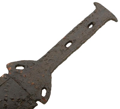 Lot 627 - A RARE IRON AGE LA TENE CULTURE SWORD AND SCABBARD