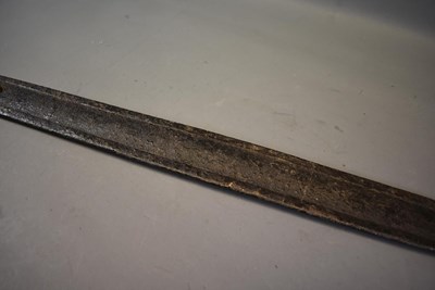 Lot 627 - A RARE IRON AGE LA TENE CULTURE SWORD AND SCABBARD