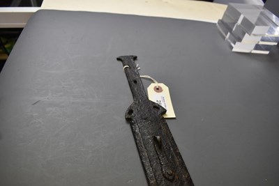 Lot 627 - A RARE IRON AGE LA TENE CULTURE SWORD AND SCABBARD