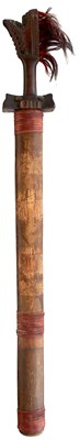 Lot 77 - A KAMPILAN MORO OR DYAK SWORD