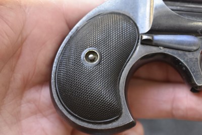 Lot 383 - A GOOD .41 RIMFIRE OVER AND UNDER REMINGTON DERINGER
