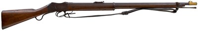 Lot 486 - OF ZULU WAR AND ROURKE'S DRIFT INTEREST: A .577-450 OBSOLETE CALIBRE MKI MARTINI HENRY RIFLE