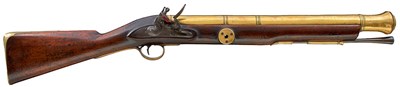 Lot THE SHIPS BLUNDERBUSS OF THE SMUGGLING LUGGER THE BLUE EYED MAID