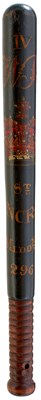 Lot TWO 19TH CENTURY POLICE TRUNCHEONS