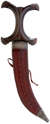 Lot A 19TH CENTURY SUDANESE BEJA DAGGER