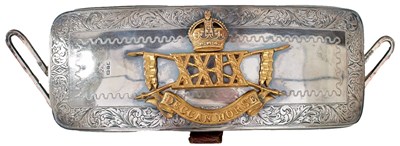 Lot A VICTORIAN OFFICER'S SHOULDER BELT POUCH OF THE 29TH LANCERS (DECCAN HORSE)