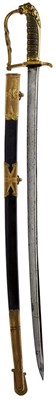 Lot 584 - A SCARCE 1ST GRENADIER GUARDS NCO'S REGIMENTAL PATTERN SWORD