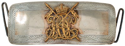 Lot A VICTORIAN INDIAN ARMY OFFICER'S SHOULDER BELT POUCH OF THE HYDERABAD CONTINGENT LANCERS