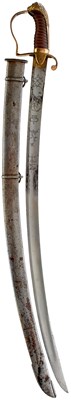 Lot 151 - A GEORGIAN OFFICER'S SABRE