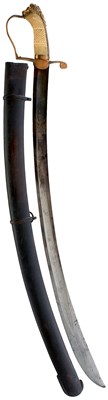 Lot 153 - A GEORGIAN OFFICER'S SABRE