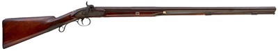 Lot 479 - A 15-BORE PERCUSSION SPORTING GUN BY BANKS