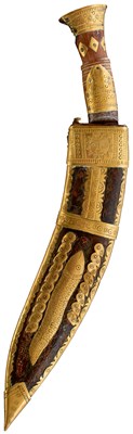 Lot 96 - AN INDIAN KUKRI
