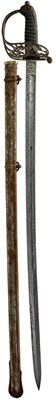 Lot 588 - A DURHAM RIFLE VOLUNTEERS PRESENTATION SWORD