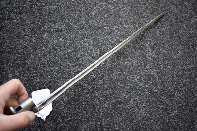 Lot 568 - A RUSSIAN SOCKET BAYONET FOR THE BERDAN MKII RIFLE