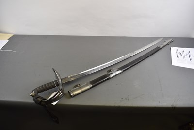 Lot 151 - AN 1845 PATTERN VICTORIA RIFLES OFFICER'S SWORD