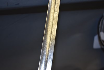 Lot 590 - A WORCESTER RIFLES OFFICER'S PRESENTATION SWORD