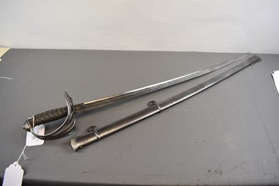 Lot 590 - A WORCESTER RIFLES OFFICER'S PRESENTATION SWORD