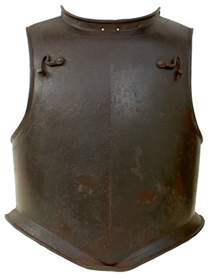 Lot A 17TH CENTURY ENGLISH CIVIL WAR PERIOD BREASTPLATE
