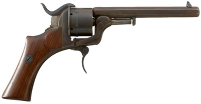 Lot A 9MM BELGIAN SIX-SHOT PINFIRE REVOLVER