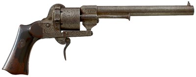 Lot A 7MM FRENCH SIX-SHOT PINFIRE REVOLVER
